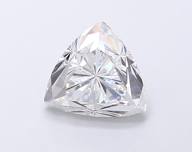 Trillion Zen Ring with 1.75ct Trillion Diamond in Platinum Setting