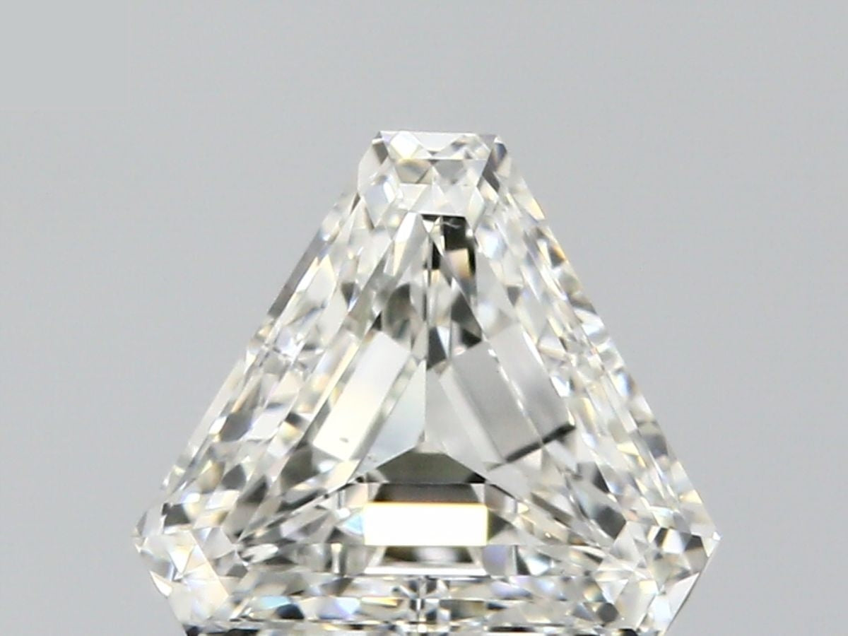 2 Triangle Cut Diamond 0.7-0.71ct H VS/VVS and 3 CAD Design Fee