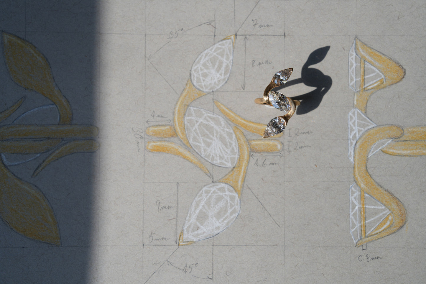 Andrea's Engagement Ring Final Custom Deposit