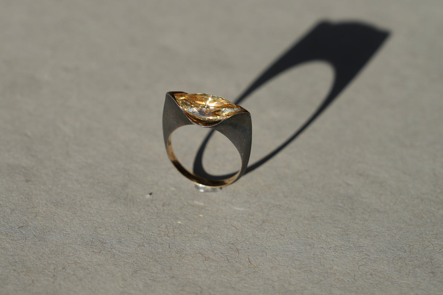 Marquise Zen Ring for Nick and Gustavo and 2 Mock Rings and Overnight Insured Shipping