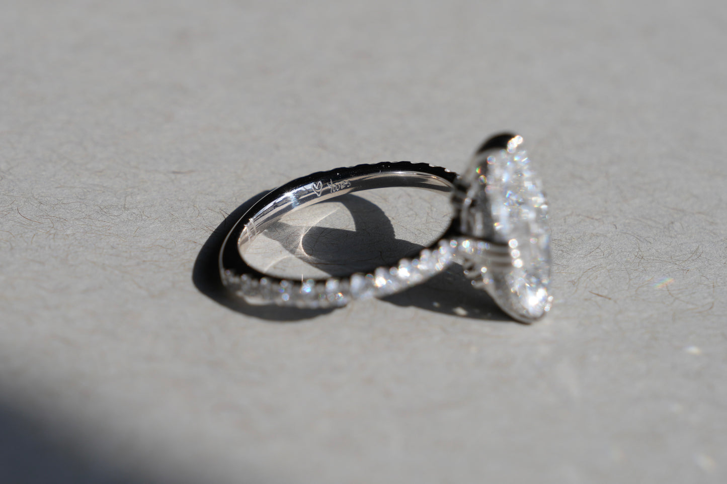 Andrea and David’s Antique Moval Ring