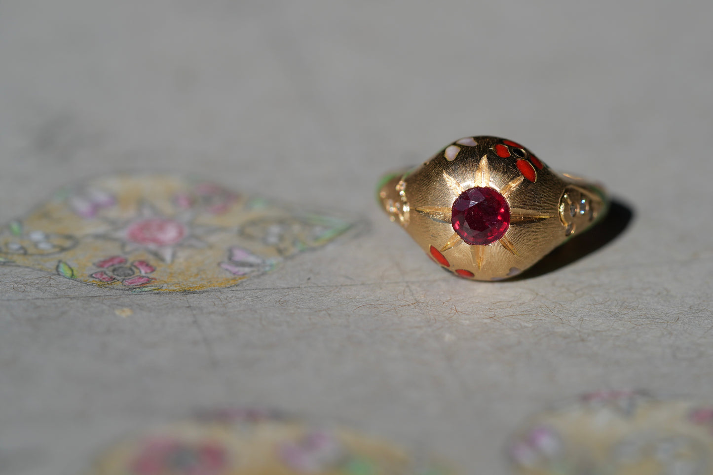 Iva’s Wildflower Ring