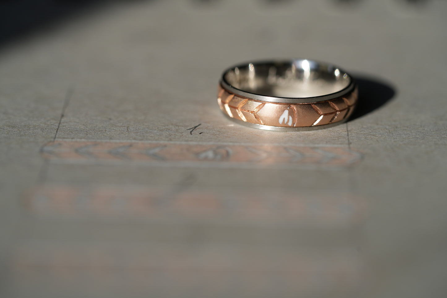 Jeri’s and Raymond’s Matching Toi et Moi Bridal Set and Wedding Band