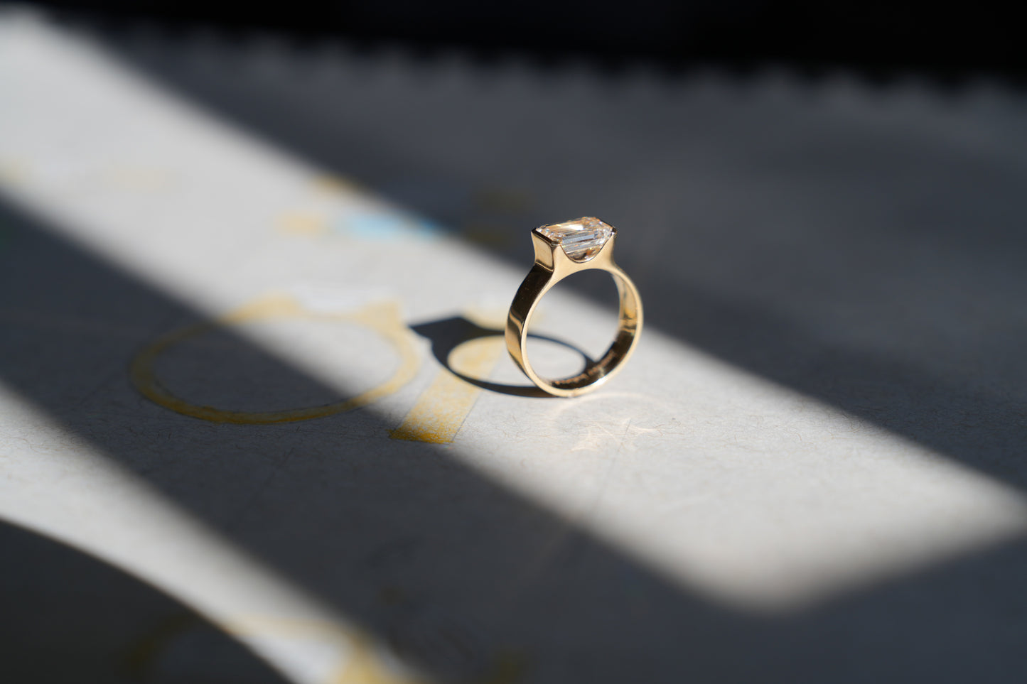 Jeri’s and Raymond’s Matching Toi et Moi Bridal Set and Wedding Band