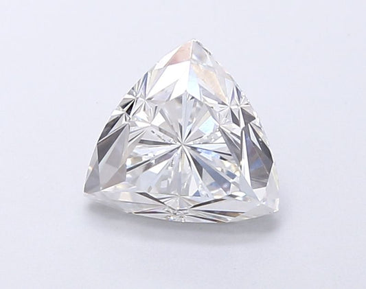 Trillion Zen Ring with 1.75ct Trillion Diamond in Platinum Setting