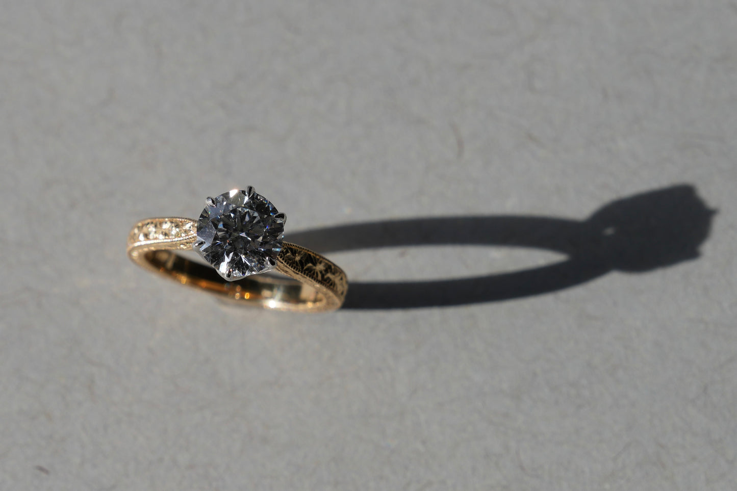 Nicola and Matias’ Hand-Engraved Ring