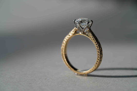 Nicola and Matias’ Hand-Engraved Ring