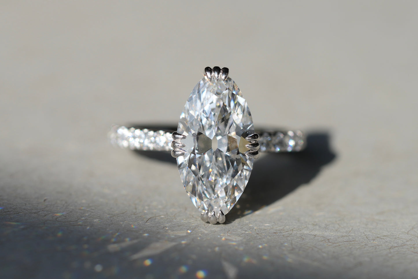 Andrea and David’s Antique Moval Ring