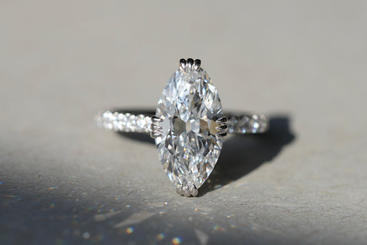 Andrea and David’s Antique Moval Ring