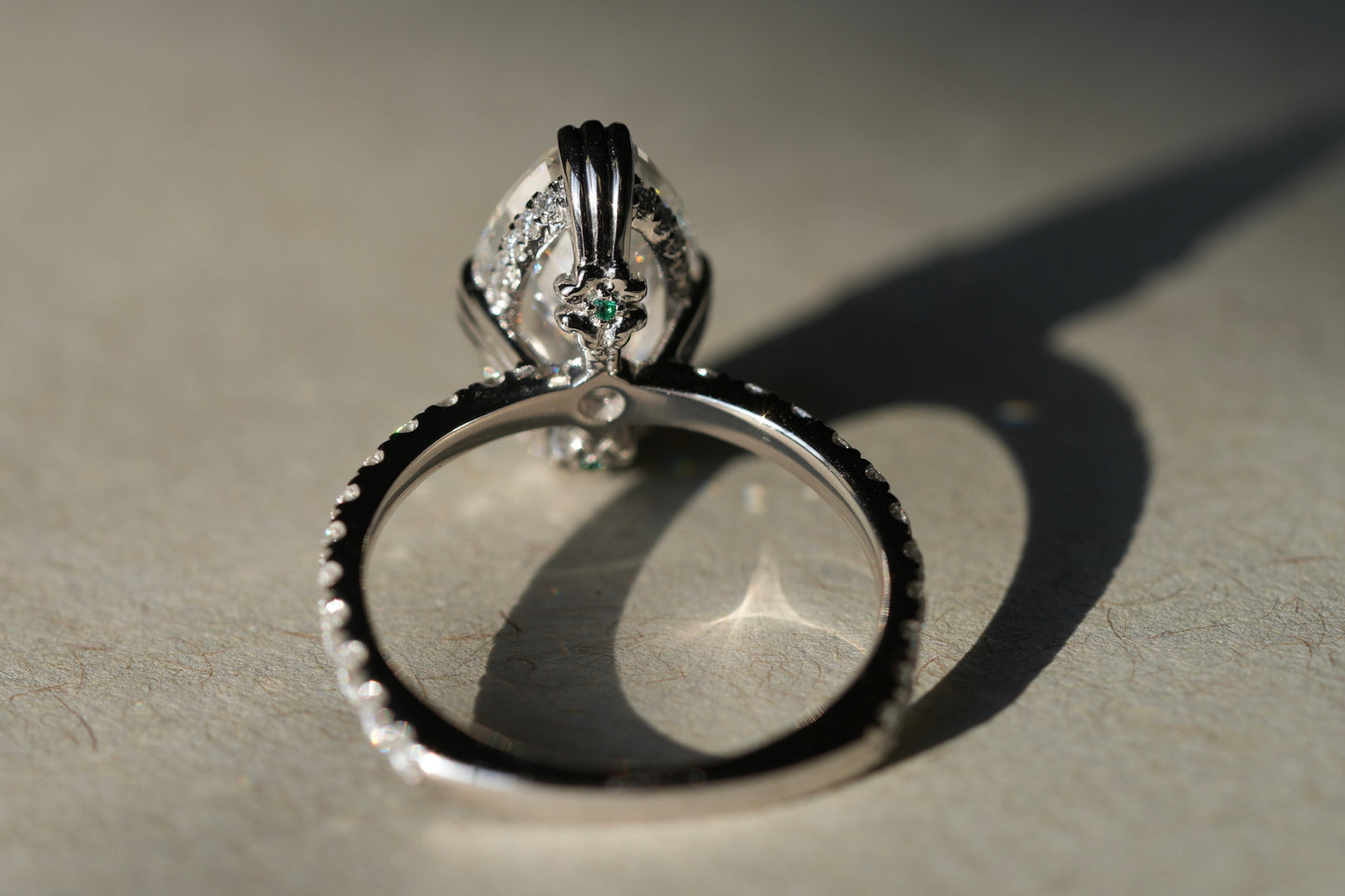 Andrea and David’s Antique Moval Ring