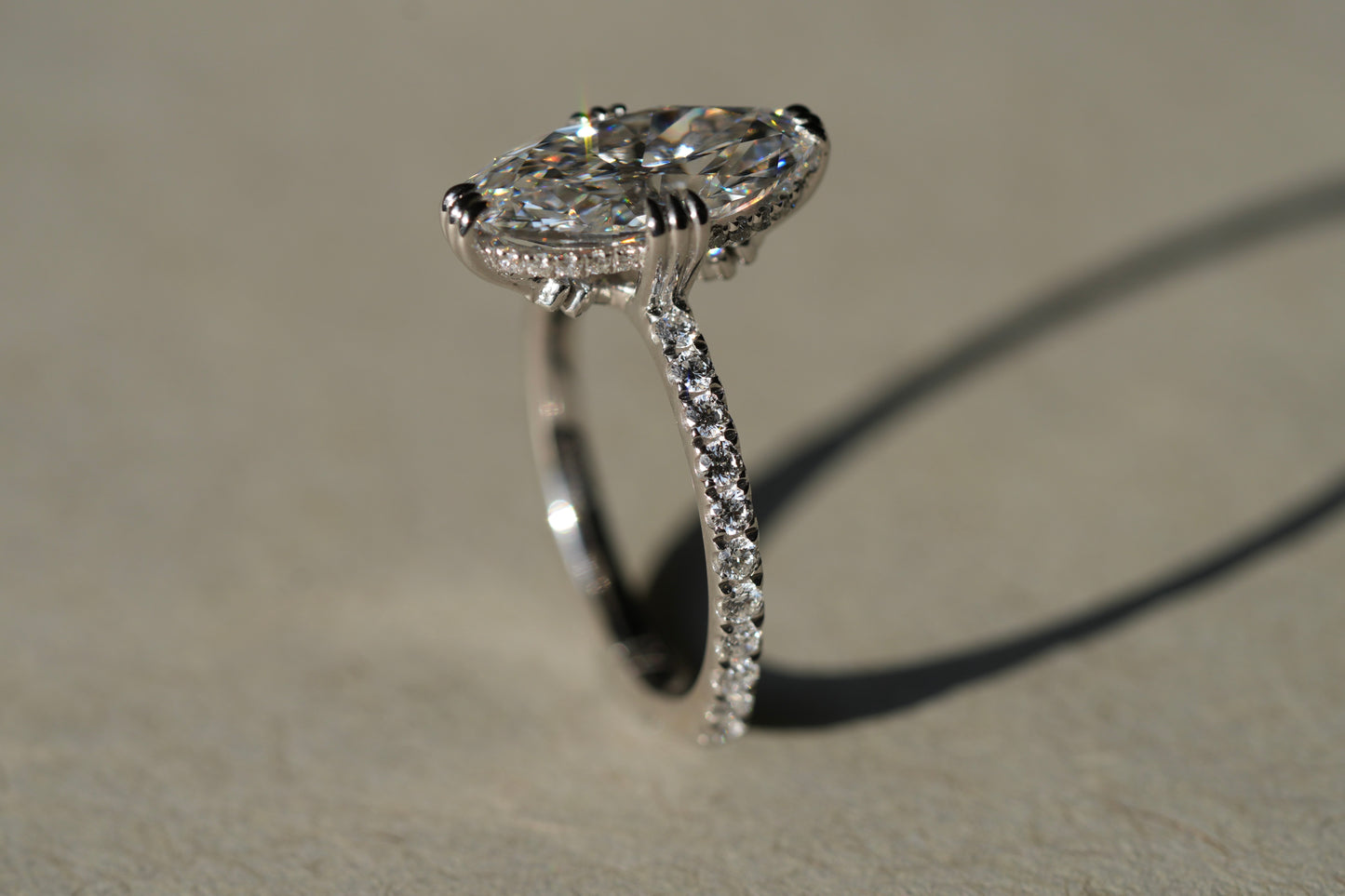 Andrea and David’s Antique Moval Ring