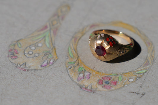Iva’s Wildflower Ring