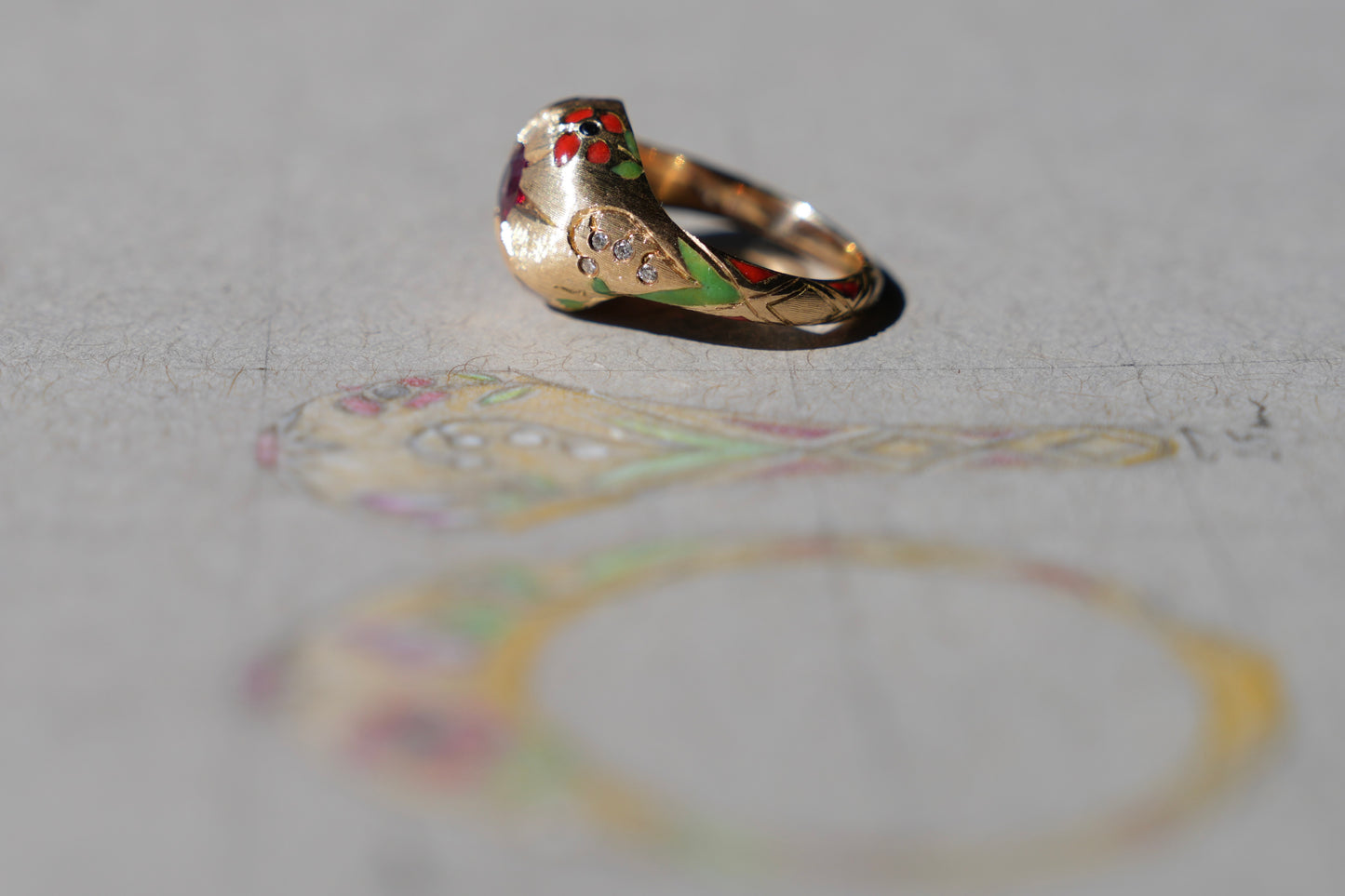 Iva’s Wildflower Ring