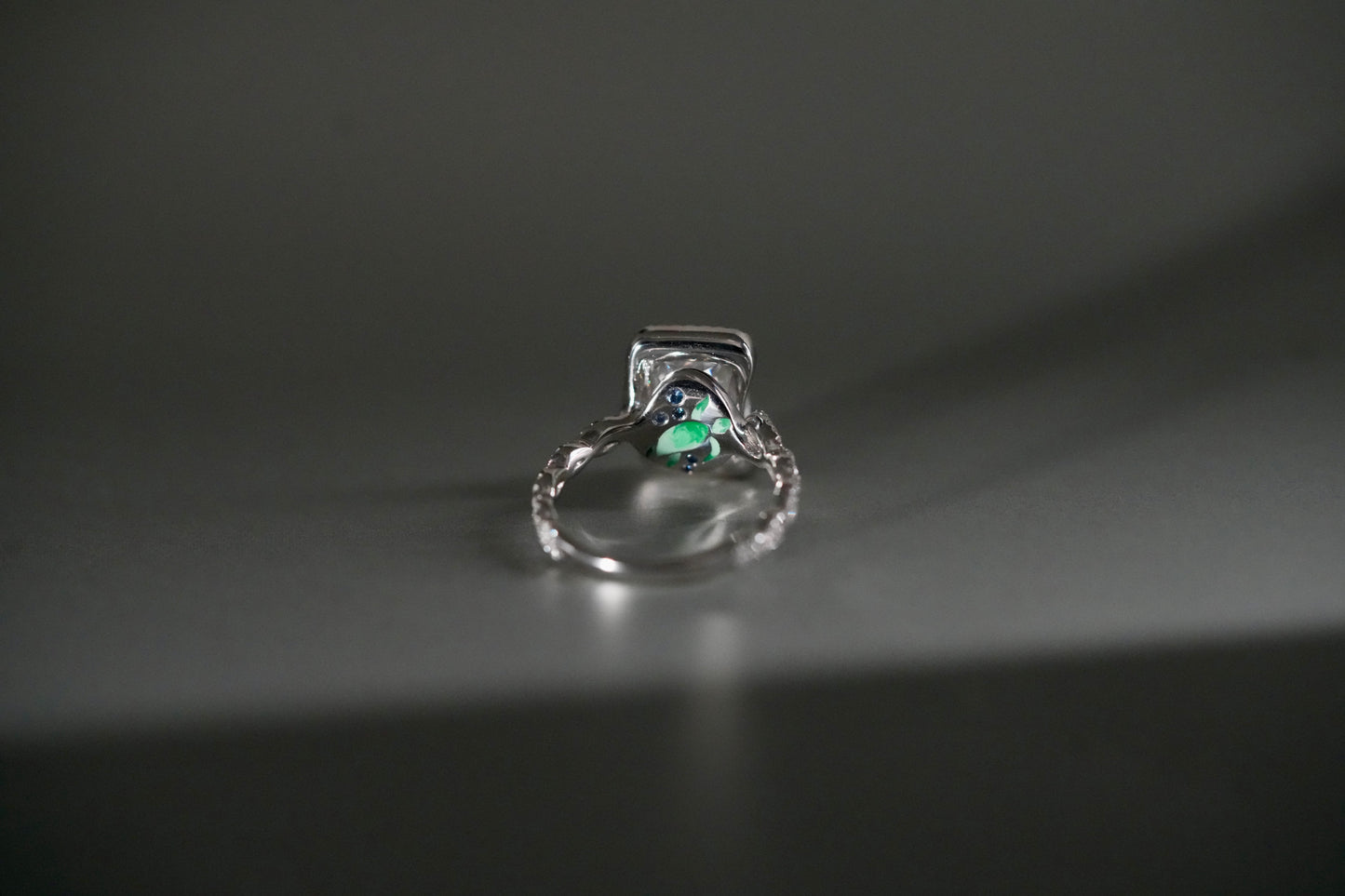 Kate and Justin's Twisted Turtle Ring