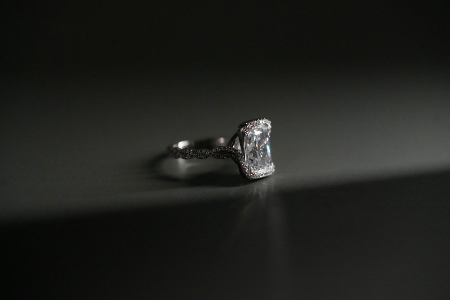 Kate and Justin's Twisted Turtle Ring