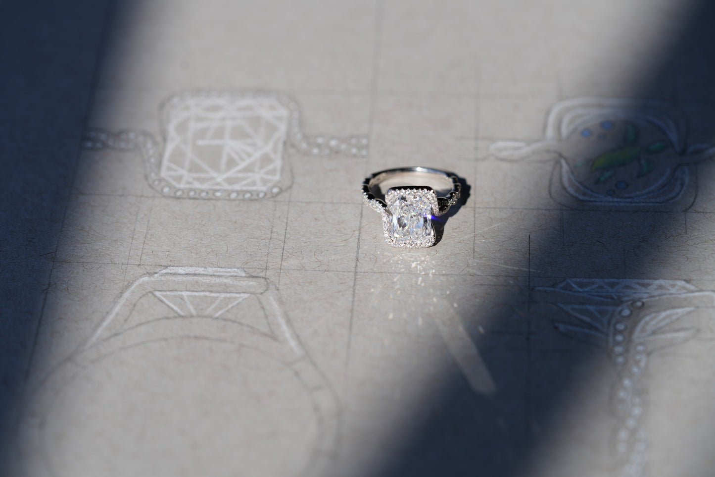 Kate and Justin's Twisted Turtle Ring