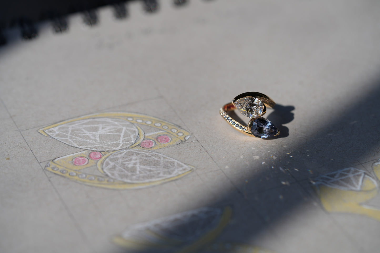 Lena and Andrew's Dancing Galaxies Ring