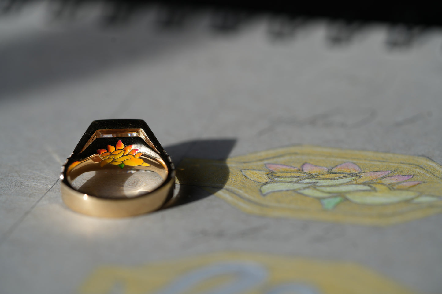 Carol and Amy's Mexican Dahlia Ring