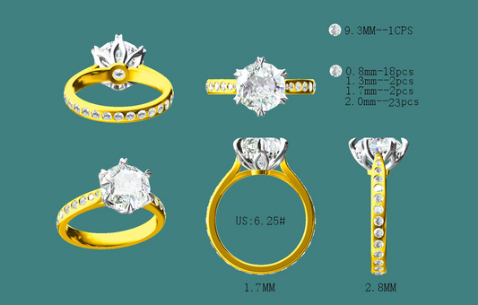 Custom Production Deposit for Grace and Chris' Ring
