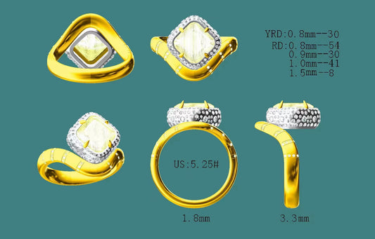 Custom Production Deposit for Carolyn and Ryan's Ring