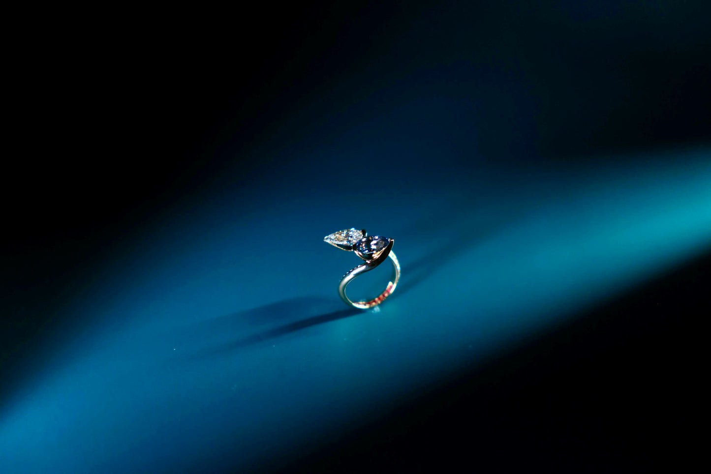 Lena and Andrew's Dancing Galaxies Ring